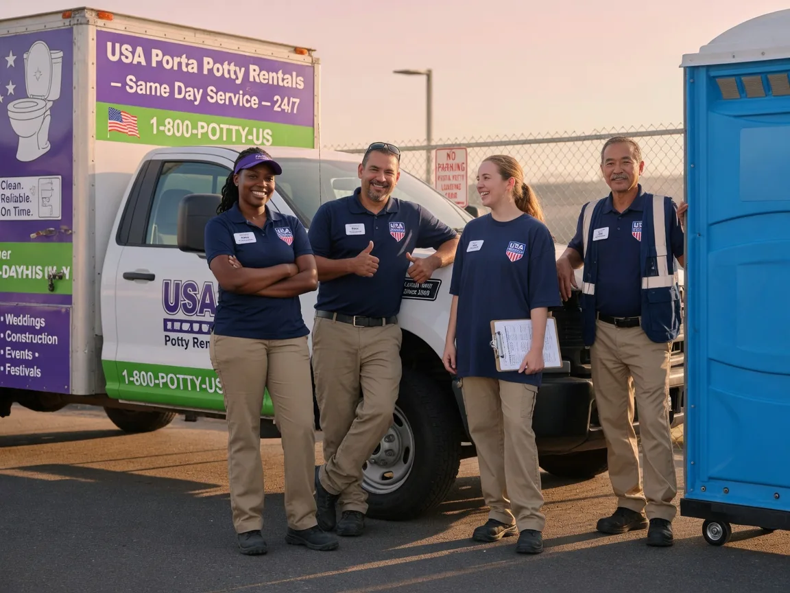 Porta Potty Rental company in Catheys Valley, CA