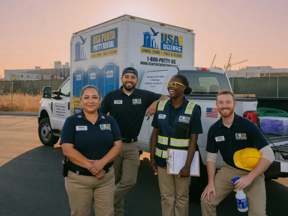 Portable Toilet Rental company in Catheys Valley, CA